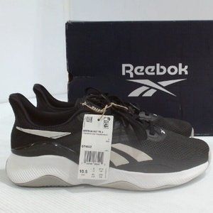 NEW REEBOK HILT TR 3 WOMEN'S TRAINING SHOES BLACK/WHITE/PURE GRAY 10.5